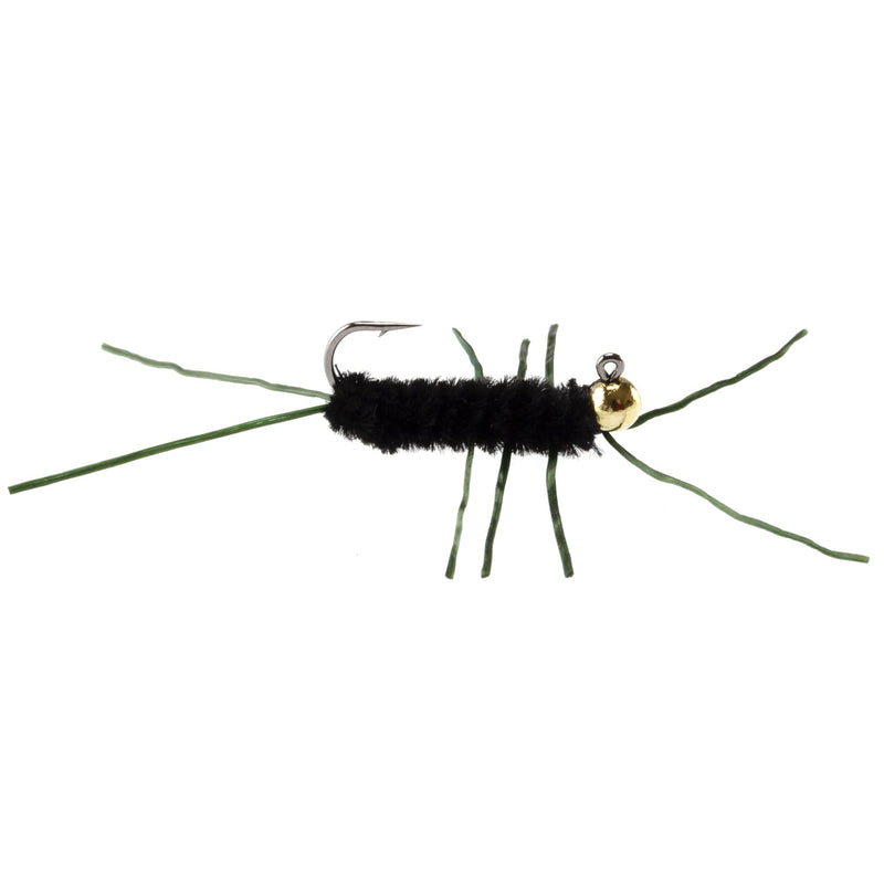The Fly Fishing Place Tungsten Bead Jigged Pat's Rubber Legs Nymph Assortment Fly Fishing Flies - Trout and Bass Wet Fly Pattern - 8 Flies Hook Size 10 - BeesActive Australia