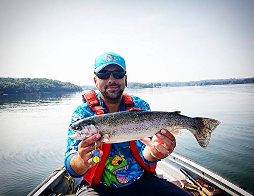 HOOK-EZE Fishing Gear Knot Tying Tool - Cover Fishing Hooks While Tying Strong Fishing Knots. Quick Knot Tool is Easy to Use, Great Fishing Accessories for Every Tackle Box. Suitable for All Ages Blue - BeesActive Australia