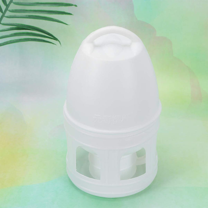 TEHAUX Pigeon Water Feeder, Bird Water Drinker 3L Bird Water Dispenser Automatic Feeder Hanging Water Bottles for Pigeon (White) - BeesActive Australia