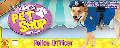 Rubie's Police Dog Pet Costume XL (Neck: 20", Girth: 27", Back: 28") - BeesActive Australia