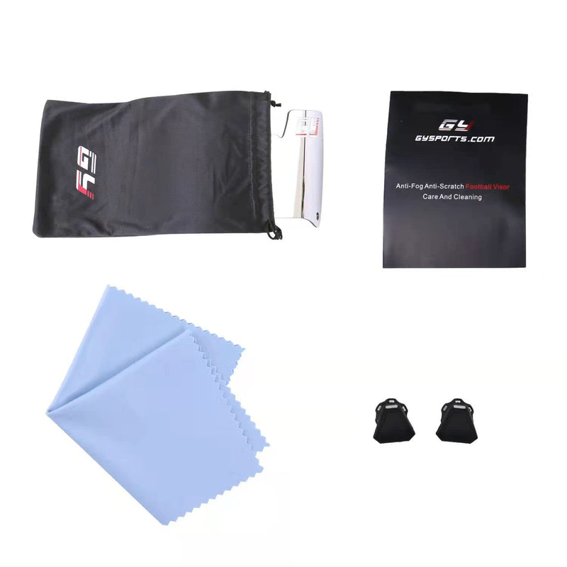 GY Football Facemask Visor - Color Tinted Eye-Shield for Football Helmet Gold - BeesActive Australia