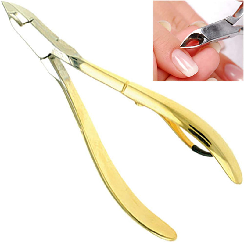 Camila Solingen CS10 4" Professional Nail Cuticle Trimmer from Solingen, Germany. Best Stainless Steel, Anti-corrosive. Perfect Tool for Manicure and Pedicure. Premium Cuticle Cutter (7mm Blade) 7mm Blade - BeesActive Australia