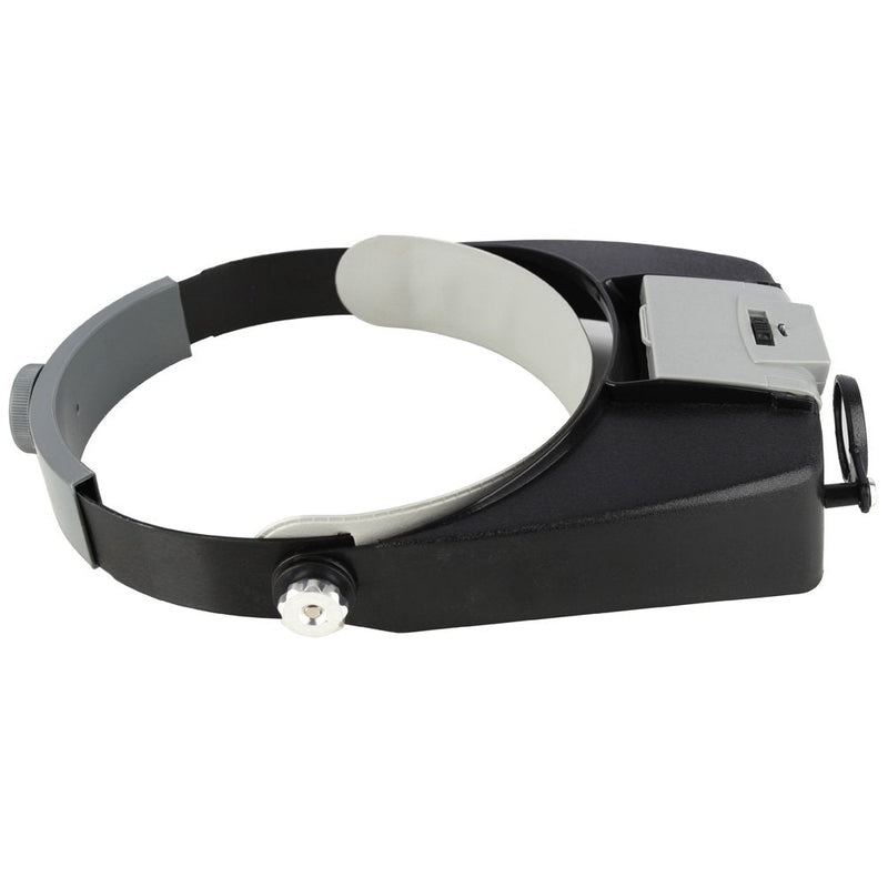 Beileshi Head Magnifier LED Illuminated Multi-Power Helmet Magnifying 1.5X 3X 8.5X 10x Magnifying Tools for Watch Repair, Arts & Crafts or As General Reading Aid 1.5x-3.5x Led Magnifying - BeesActive Australia