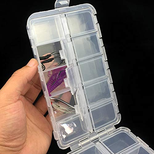 OriGlam Premium 20 Compartments Tackle Boxes, Tackle Utility Boxes, Plastic Box Storage Organizer Box with Adjustable Dividers, Fishing Tackle Storage Box Organizer - BeesActive Australia