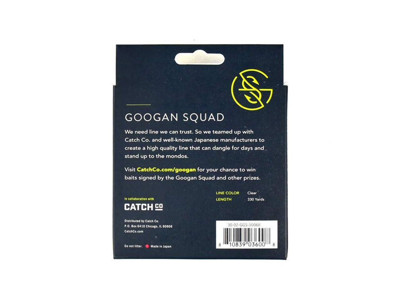 [AUSTRALIA] - Catch Co Googan Squad Monofilament (Mono) Fishing Line Clear, 330yd 20lb 
