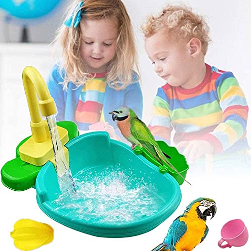Caged Bird Bath 2 pcs Parrot Bath Box,Parakeet Caged Bird Bathing Tub for Pet Birds,Small Clear Bird Bath for Cage,Parrot Hanging Bathtub Shower Box,Birds Cage Supplies Accessories 1 Pc - BeesActive Australia