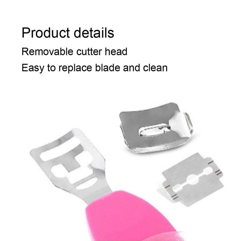 Foot File,2Pcs Dead Skin Removal Tool, Foot Scraper And Foot File Double Head Designs For Cuticle And Calluses Remove - BeesActive Australia