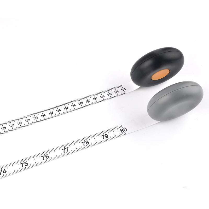 WINTAPE Tape Measure Body/Body Measuring Tape/Measuring Tape for body Measurements Black（80inch） - BeesActive Australia