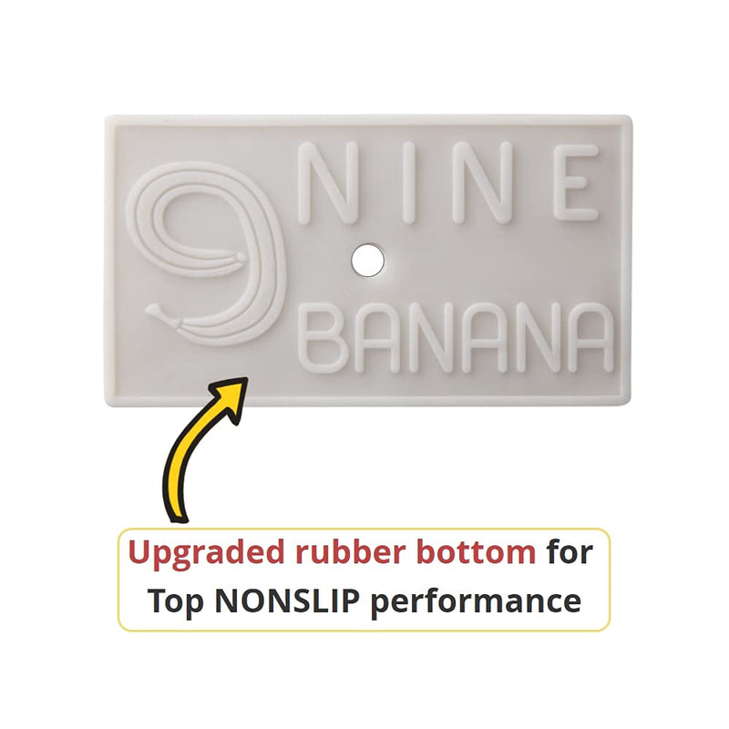 NINE BANANA 1st Nonslip Sturdy & Stylish Matte White Rectangle Baby Gate Wall Protector (4Pack x 1Set) : Safety Wall Pads for Child Dogs Pet Gates, Doorways, Stairs, Baby Gates with Door 4 Pack x 1 Set(4 count) - BeesActive Australia