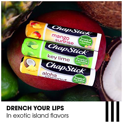 Chapstick Tropical Paradise Collection Lip Care, 0.15 Ounce, 3 Count - BeesActive Australia