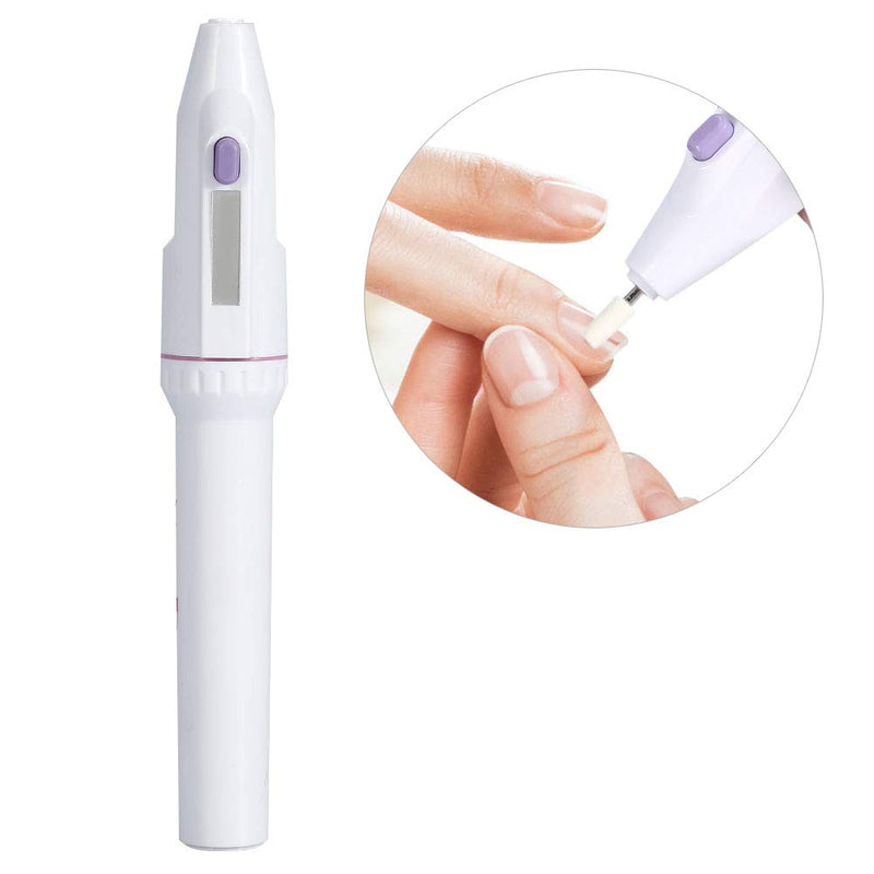 Electric File, Pedicure Drill Multi-functional Electric Nail Polisher, Nail Grinding for Home for Salon Personal Manicure - BeesActive Australia