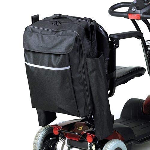 Homecraft Wheelchair Bag with Crutch Pocket, Back of Chair Large Bag for Mobility and Electric Scooter, Waterproof and Wate resistant Accessory Bag - BeesActive Australia