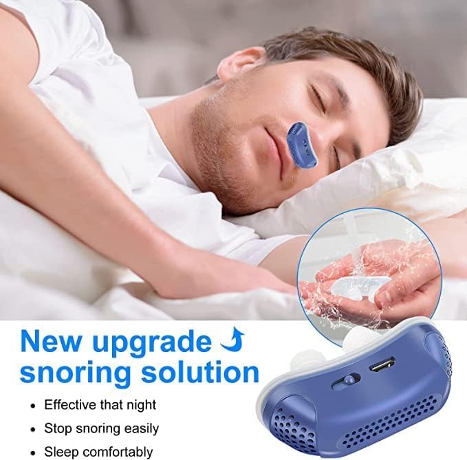 Wearable Anti Snoring Devices, Double Eddy Current Anti Snore Device for All Nose Shapes and All Ages to Reduce Snoring - BeesActive Australia