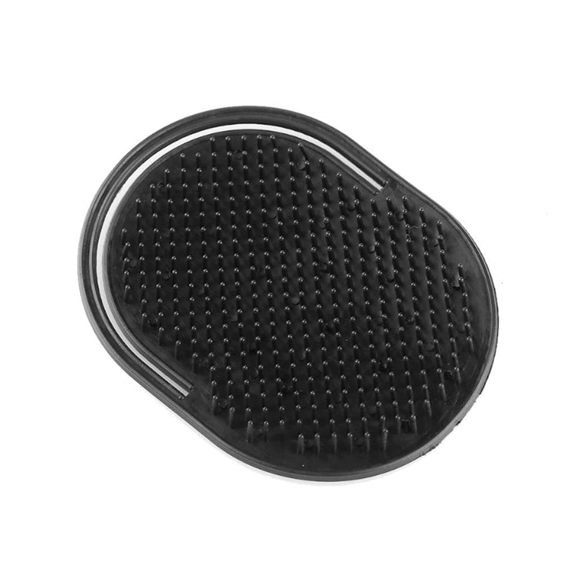 6PCS Men Hair Comb Brush Pocket Beard Mustache Palm Scalp Massage Travel,Hand Pocket Comb Scalp Massager Portable Soft Pocket Men Black Brush - BeesActive Australia