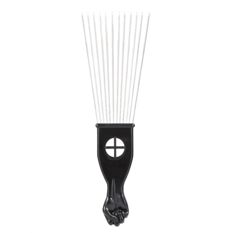 3Pcs Afro Combs, Professional Metal African American Hair Comb for Hairdressing Styling Tool - BeesActive Australia