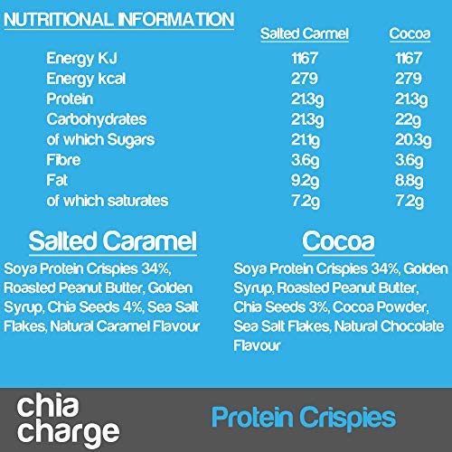 CHIA CHARGE Energy & Vegan Protein Bars - Healthy Snack Bar - Best Vegetarian Energy Bars - Healthy Snack Bar - Yorkshire Bakery- 10 of The Best Energy Bars & Protein Bars - BeesActive Australia