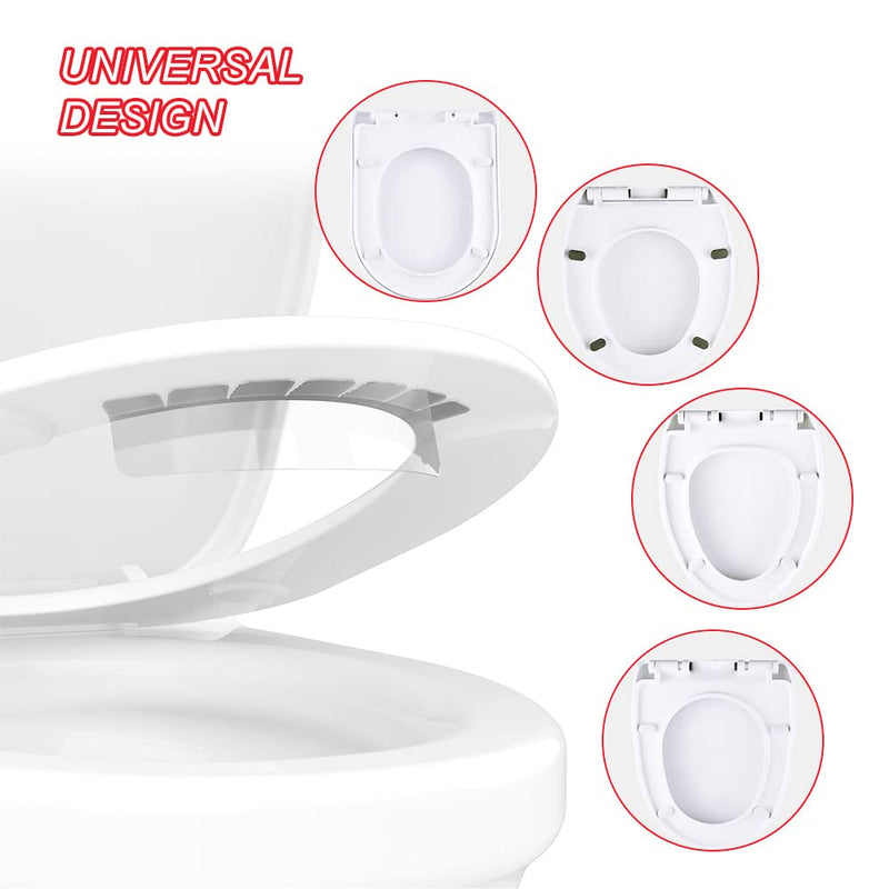 Hsthe Sea 2 PCS pee guard for Toilet Seat Pee Splash Guard,Urine Deflector Prevents Urine Spillage,for Round and Oval Toilets - BeesActive Australia