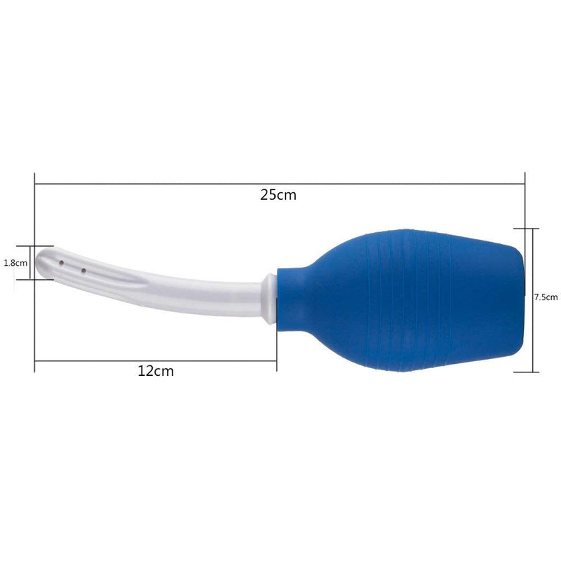 Careforyou Anal Douche Enema Bulb Vaginal Douche Enema Cleaner for Women’s or Man’s Health (Blue) Blue - BeesActive Australia