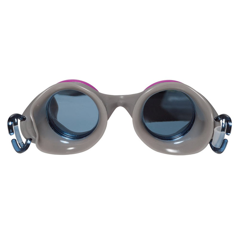[AUSTRALIA] - Barracuda Junior Swim Goggles Wizard Mirror - Mirror Lenses Quick Release Silicone Strap, Anti-Fog UV Protection, Easy Adjusting Comfortable Fit No Leaking for Kids Children Ages 2-6#91310 Silver 