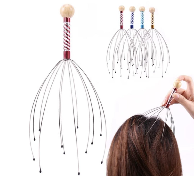 Scalp Massagers, Handheld Head Massage Tingler, Scratcher for Deep Relaxation, Hair Stimulation and Stress Relief - BeesActive Australia