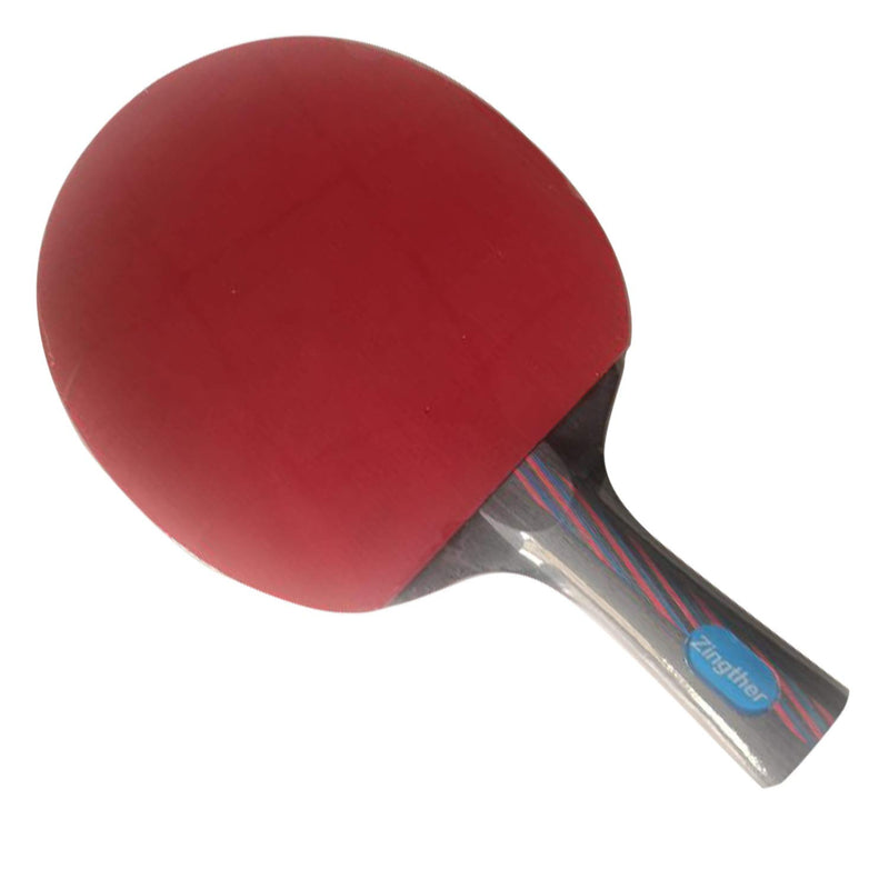 Zingther Premium 5-Star Professional Ping Pong Paddles and Balls Set for Indoor and Outdoor Games - Easy to Play with Great Response and Spin (2-Player Table Tennis Racket Set) - BeesActive Australia