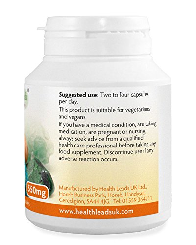 MSM (methylsulphonylmethane) 550mg x 90 Capsules (100% Additive Free Supplements) - BeesActive Australia
