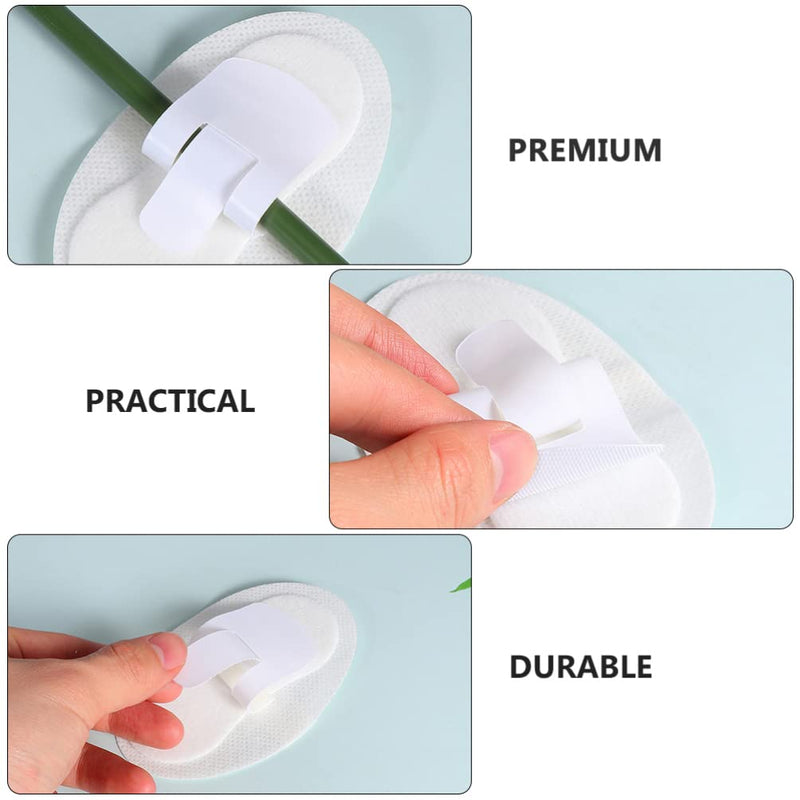 EXCEART Catheter Tube Holder 20Pcs Catheter Fixation Stickers Catheter Stabilization Device Catheter Tube Fixing Tapes - BeesActive Australia