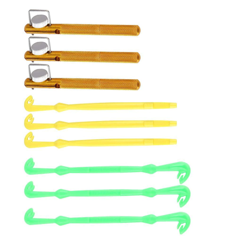 Loop Tyers for Fishing, Fishing Line Knot Tying Tool- 3 Set of Knot Tyers, Nail Knot Tyer, Hook Loop Tyer, Fishhook Remover Loop Tyer &Disgorger Detacher for Fly Fishing - BeesActive Australia