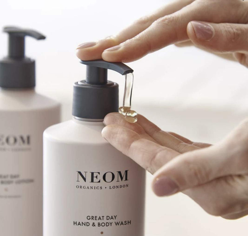 NEOM – Great Day Hand & Body Wash, 300ml | Wild Mint & Mandarin | Gently Cleanse & Soften… - BeesActive Australia
