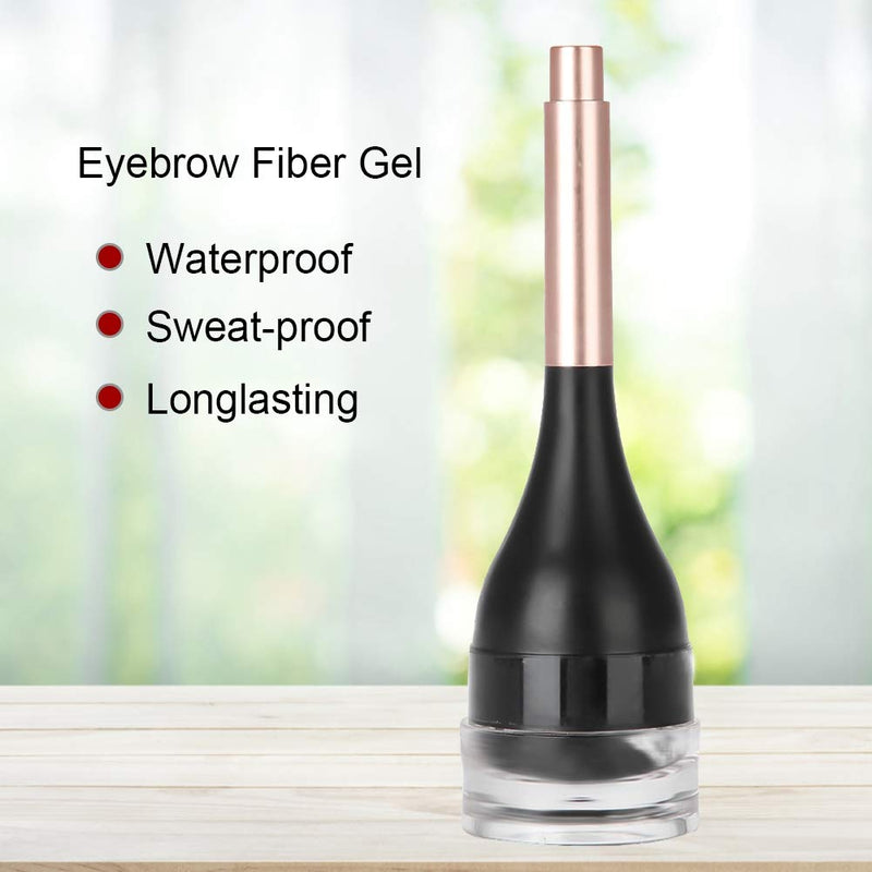 Brow Building Fiber Gel, 3D Waterproof Precise Fibre Filler Eyebrow Hair Increase Cream Makeup Tool Eyebrow Extension Gel(01) 01 - BeesActive Australia