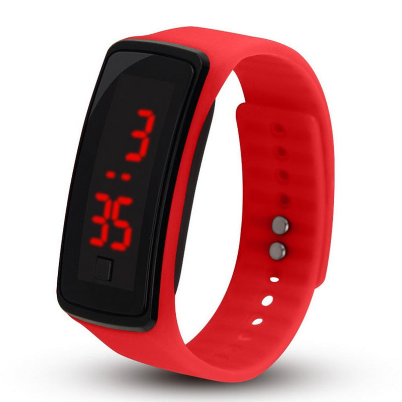 CdyBox Unisex Silicone LED Digital Creative Touch Screen Sport Watch Bracelet 10 Pack - BeesActive Australia