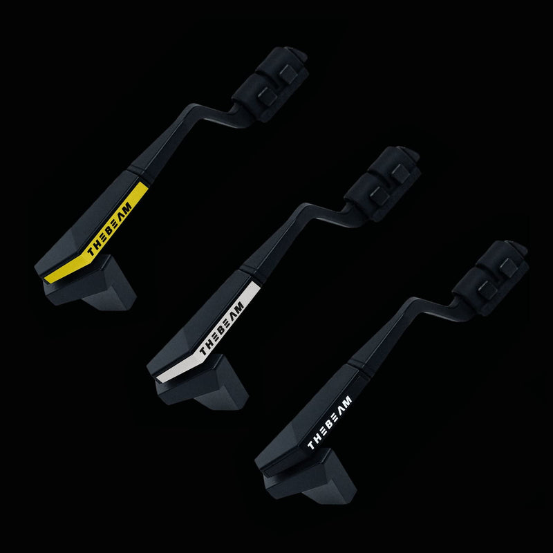THE BEAM - CORKY X Rear View Cycling Mirror - Attach To Any Riding Glasses For 360° Of Visibility - Lightweight, Aerodynamic, Zero Vibrations, No More Blindspots (Black) - BeesActive Australia