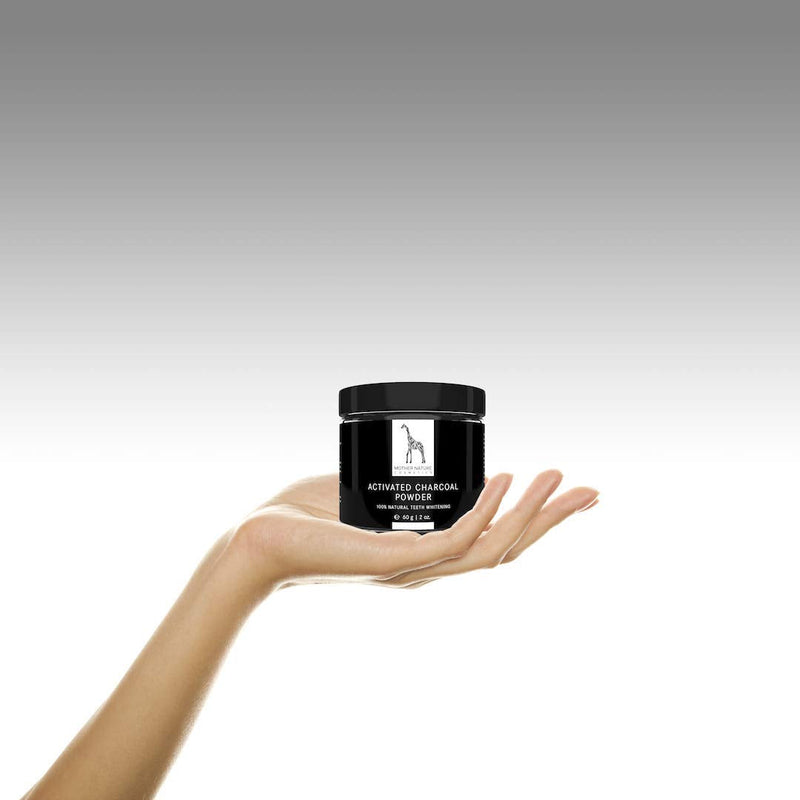 Activated Charcoal Powder for Teeth Whitening and Teeth Cleaning - Vegan Natural Cosmetics - Premium Teeth Bleaching for Naturally White Teeth - BeesActive Australia