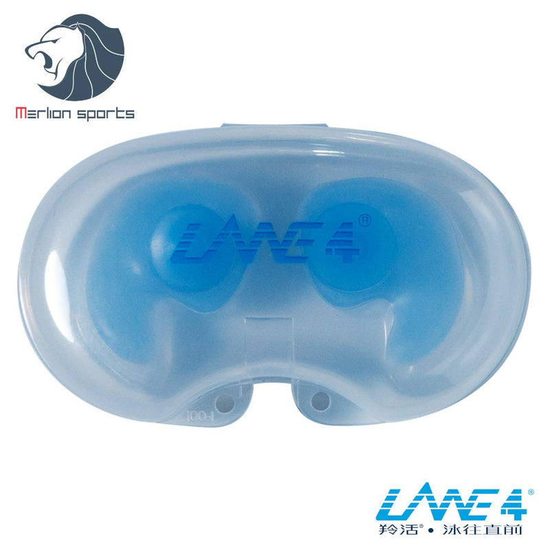 LANE4 Accessories – Ear Plugs with Storage Case, for Children IE-MEPF0S(EP009) Blue - BeesActive Australia