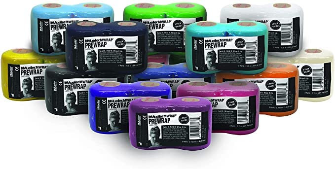 Mueller Sports Medicine MWrap, Aqua, 2.75" X 21.4 Yd Roll, 2 Pack - BeesActive Australia