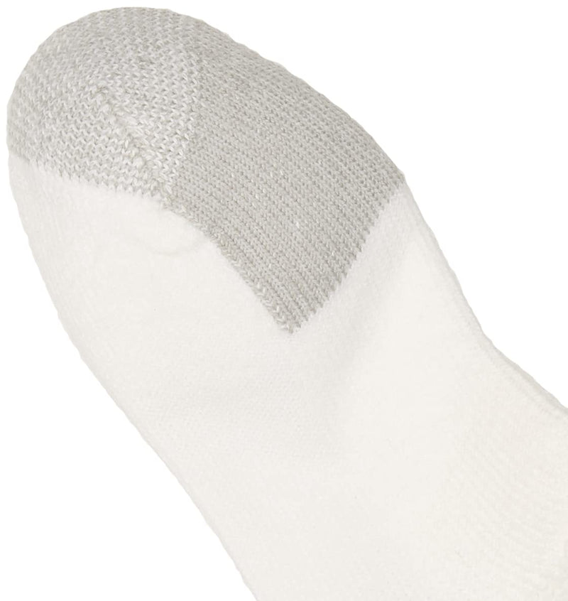 thorlos womens Tc Max Cushion Cuff tennis socks, White, Medium US - BeesActive Australia
