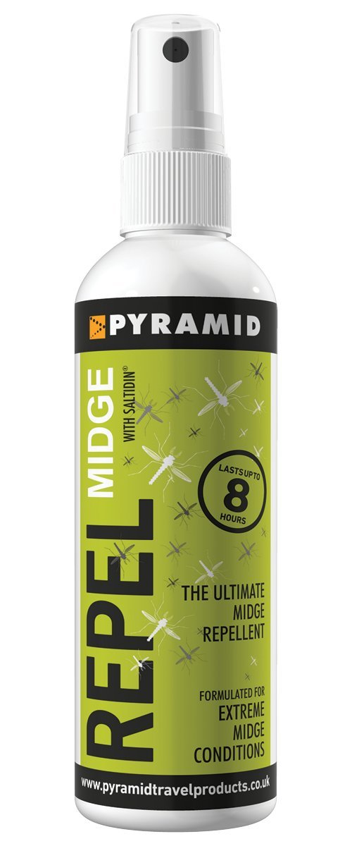 Pyramid Trek Midge & Tick No DEET Midge/Tick/Mosquito Repellent DEET FREE Saltidin Spray - 100ml - BeesActive Australia