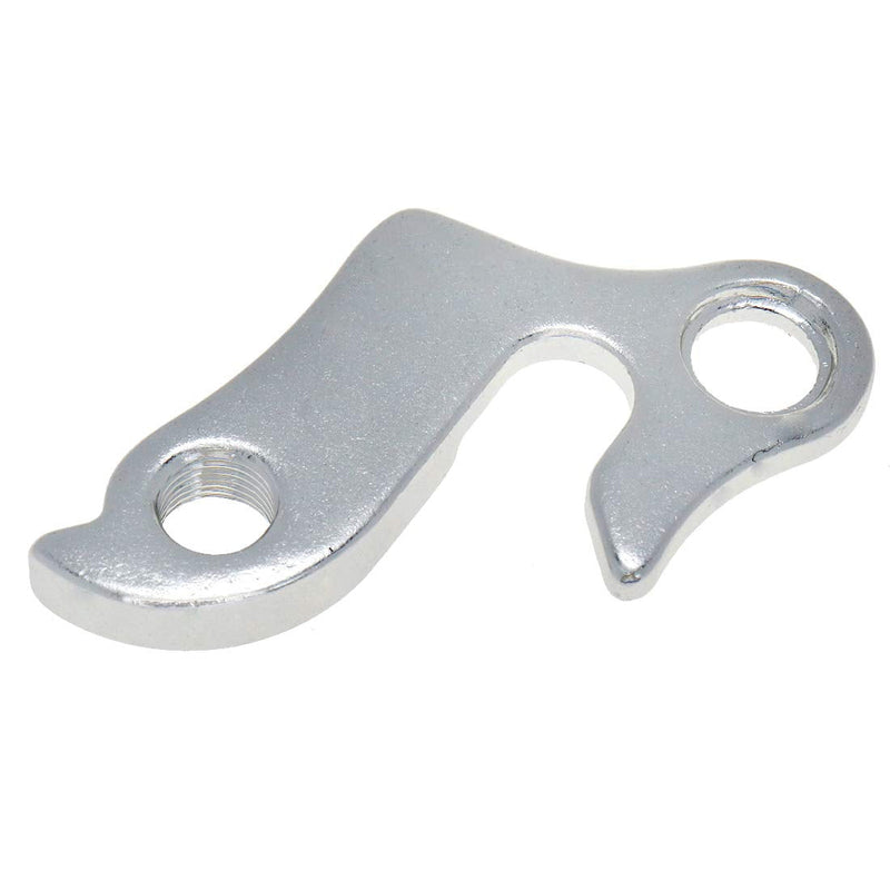 AUTUT 2 Pcs Universal Bicycle Bike Derailleur Hanger Frame Gear Tail Hook, Silver Tone - BeesActive Australia