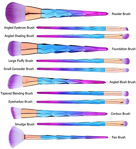 12 Pcs Makeup Brushes Set Premium Foundation Blending Blush Concealer Eye Face Lip Brushes - BeesActive Australia