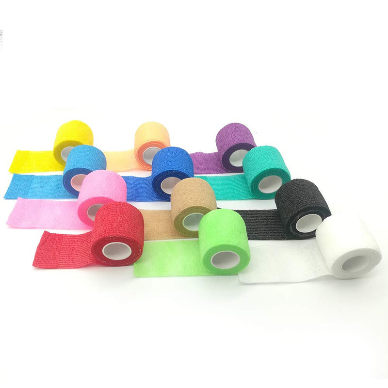 DE Sports Pre-Wrap,12 Pieces Rainbow Pack of Athletic Tape for Sports,Wrist,Ankle - BeesActive Australia