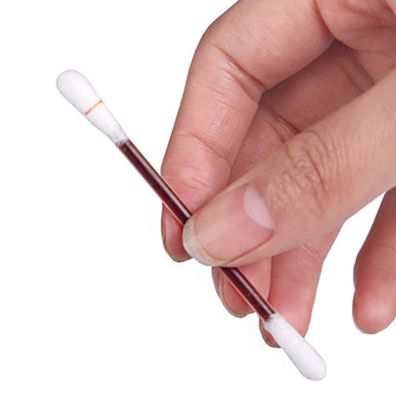 Exceart 100Pcs Disposable Medical Iodine Cotton Stick Iodine Disinfected Cotton Swab Climbing Aid First Aid Survival Supplies - BeesActive Australia