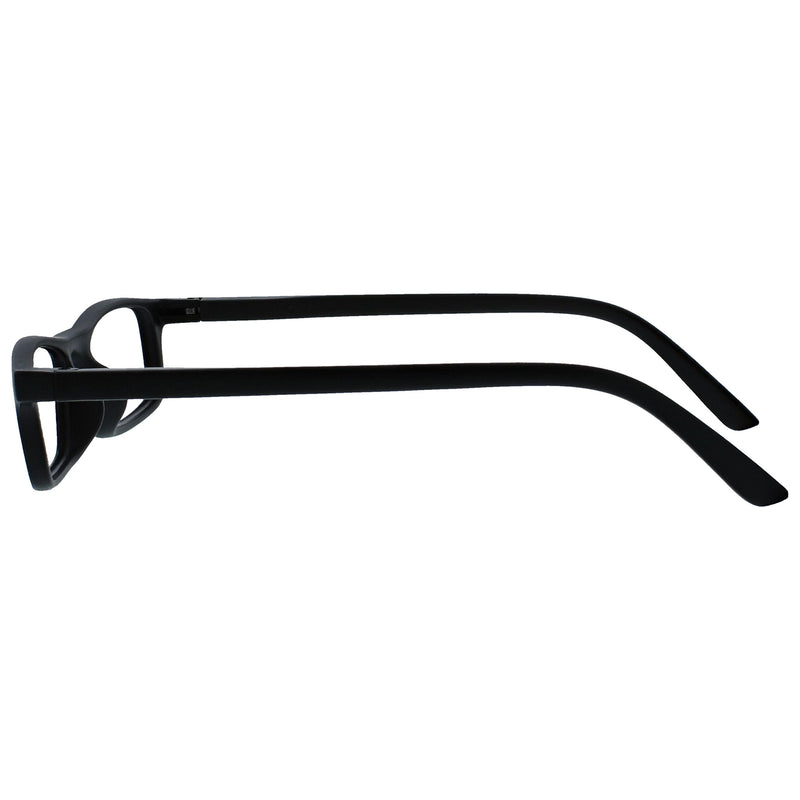 The Reading Glasses Company Black Lightweight Readers Designer Style Mens Womens Spring Hinges R17-1 +1.00 +1.00 Magnification (Pack of 1) - BeesActive Australia