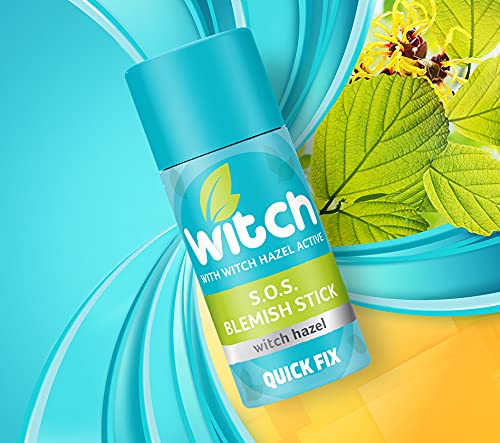 Witch SOS Blemish Stick 10g x 6 pack, fights bacteria, works instantly, reduces excess oil and blemishes, Blue SOS Blemish Stick 6 pack - BeesActive Australia