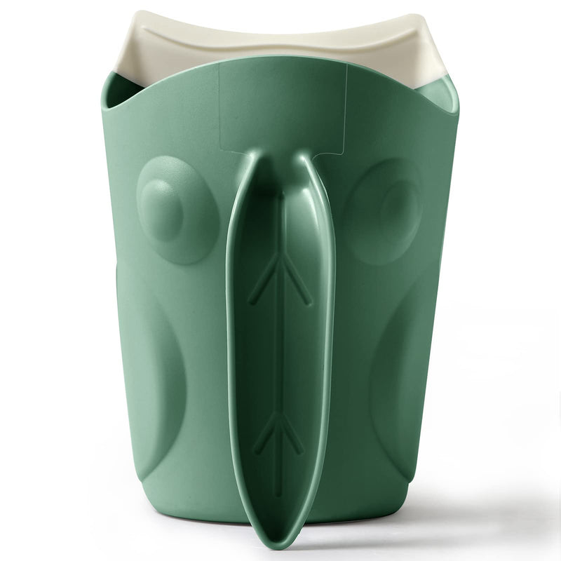GanEn Bath Rinse Cup for Baby, Cute Frog Shape Baby Bath Cup, Hair Shampoo Rinser for Toddlers (Green) Green - BeesActive Australia