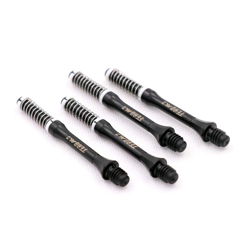 CUESOUL TERO AK7 Slim Dart Shafts S/M/L Built-in Spring Telescopic for Steel Tip Darts and Soft Tip Darts,Set of 3 pcs Black Shaft Length-32mm - BeesActive Australia