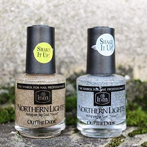 INM Northern Lights Hologram Top Coat DUO - BeesActive Australia