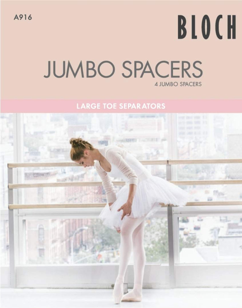 Bloch Unisex Jumbo Spacer Clear One Size - BeesActive Australia