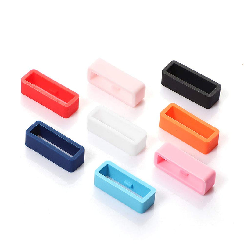 Vivosmart HR Fastener Ring Approach X40 Band Keeper Colorful Watch Band Holder Loop Compatible with Garmin Vivosmart HR+/Vivosmart HR/Vivoactive 4S/Vivomove 3S/Approach X40/Approach X10 - BeesActive Australia