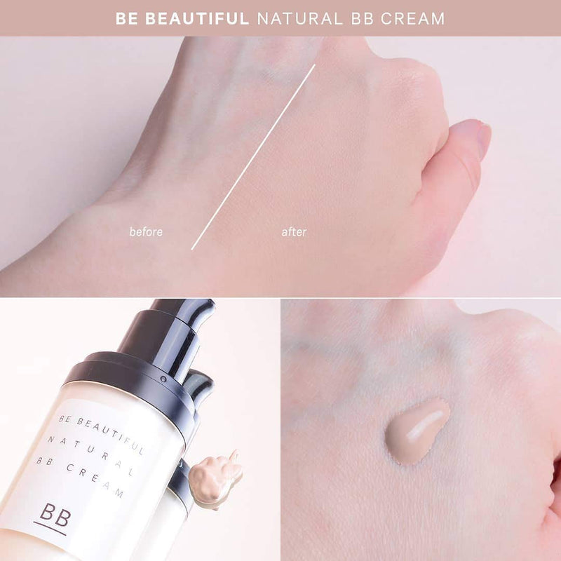 THANKYOU FARMER Be Beautiful Natural BB Cream SPF30+ PA++ | Natural Glow Makeup | 1.40 Fl Oz (40ml) - BeesActive Australia