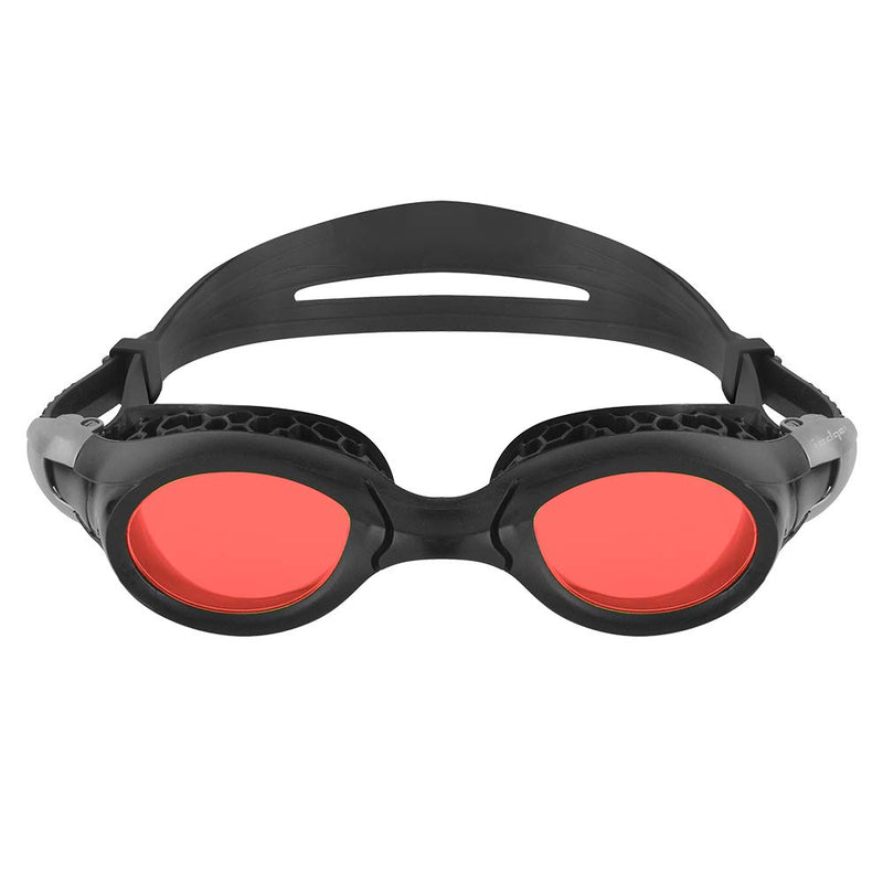 [AUSTRALIA] - LANE 4 icompy Performance & Fitness Junior Swim Goggle - Hydrodynamic Design, Anti-Fog UV Protection for Adults Men Women VC-959 (Pink/Black) 